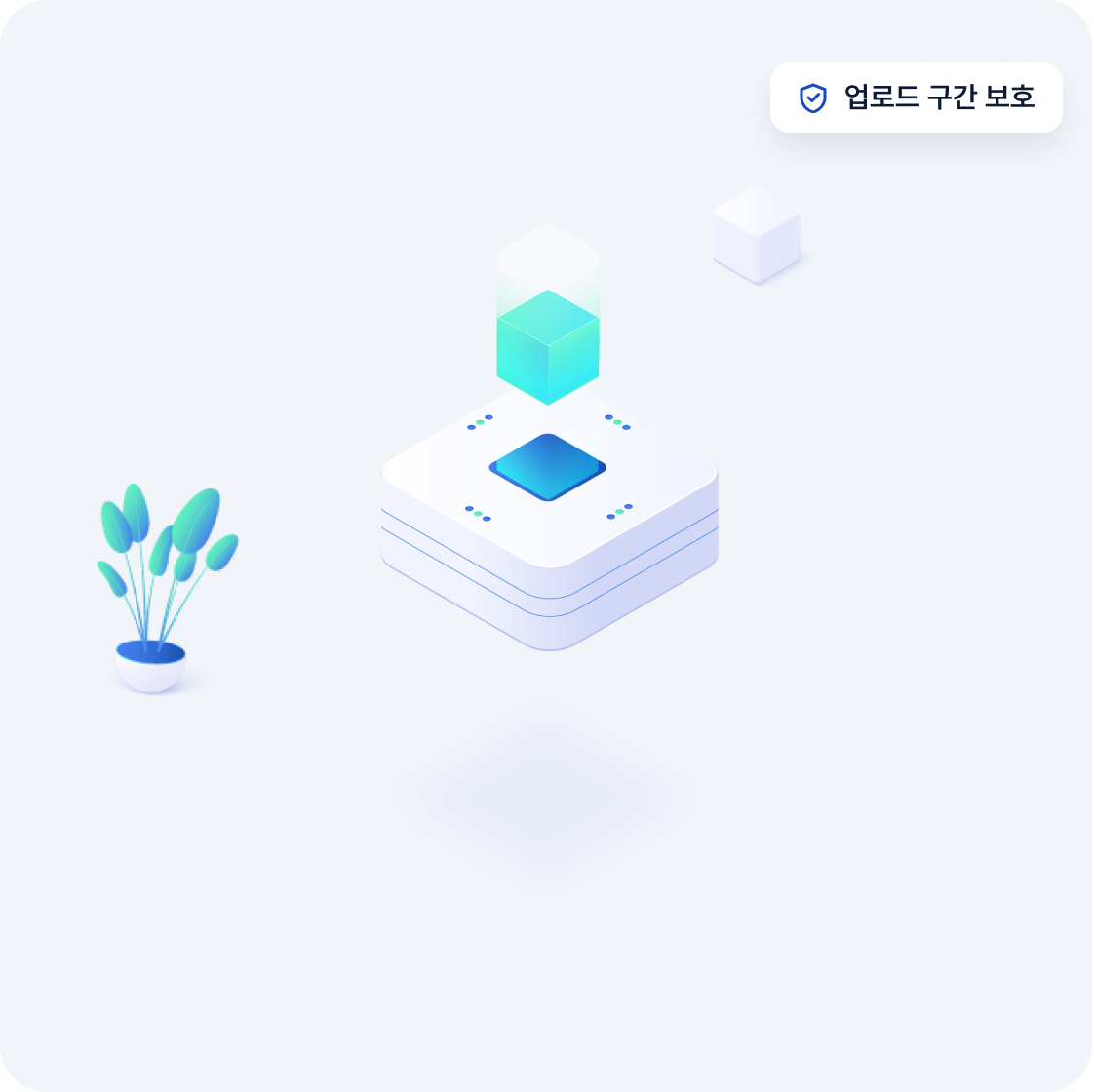 업로드 구간 보호