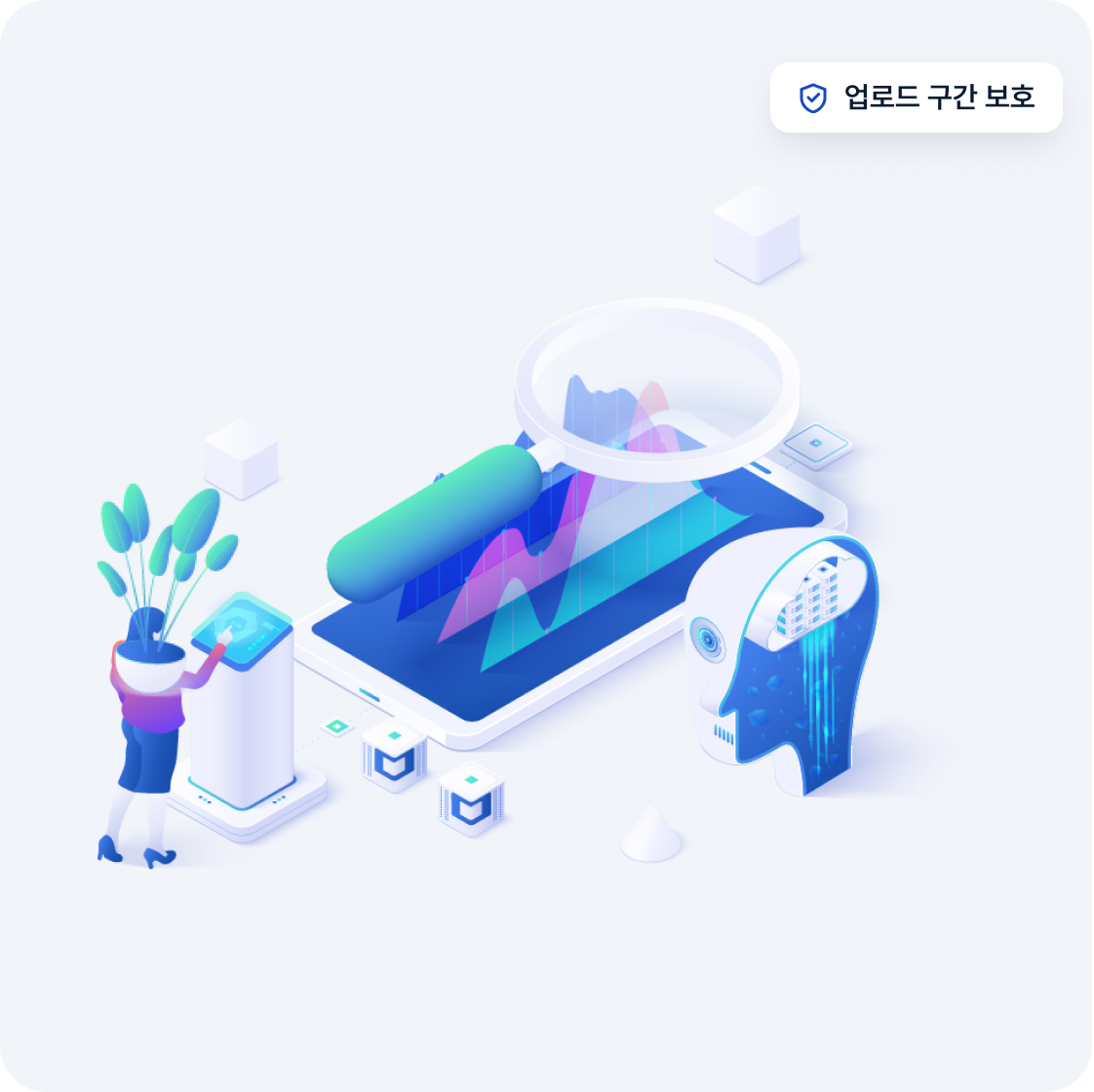 업로드 구간 보호
